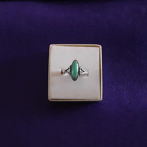 Turquoise and Sterling Silver Ring
